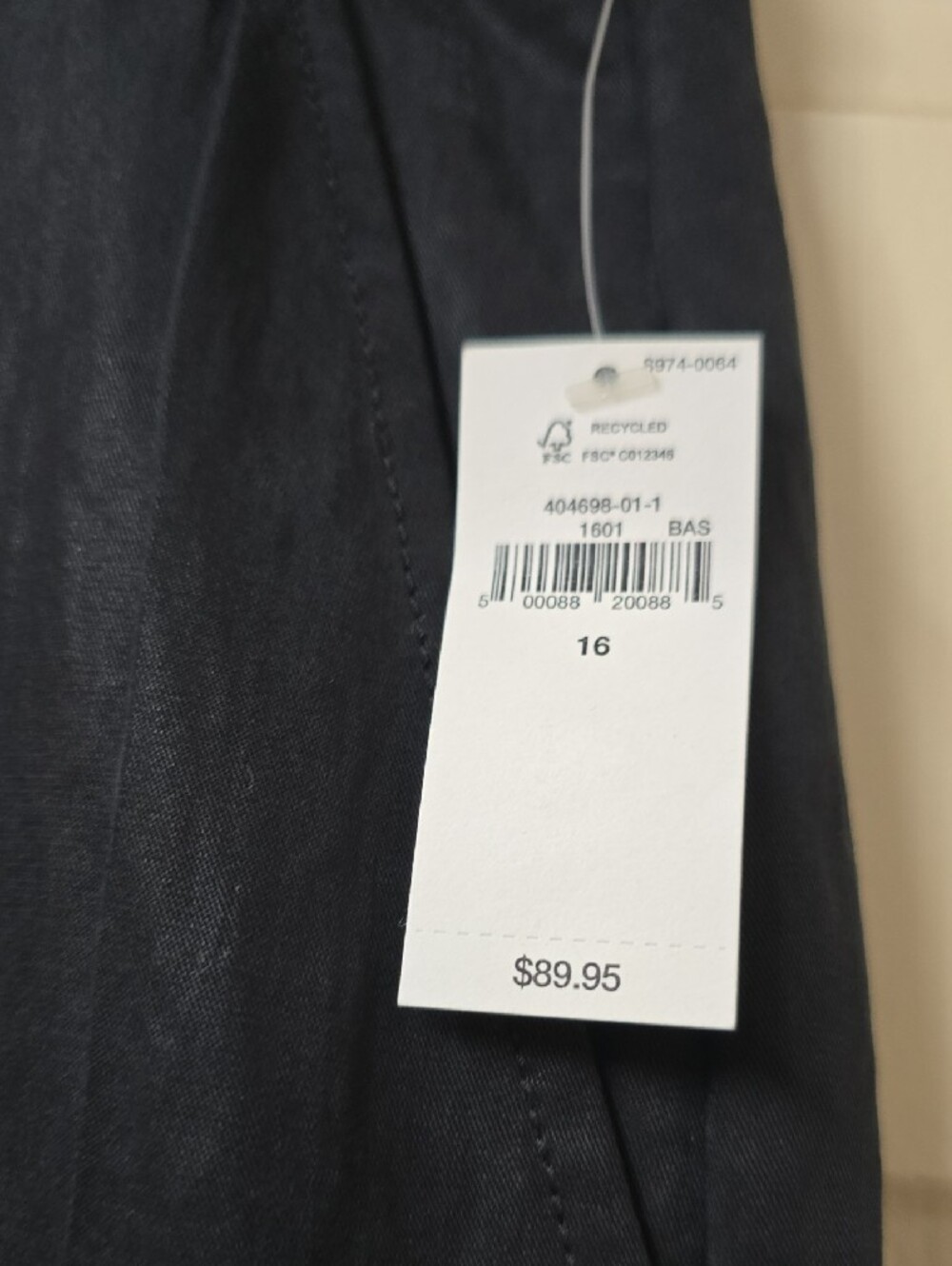 GAP | Women's | Black | Dress Pants | Classic Tailored Fit | Size 16 - Picture 5 of 10